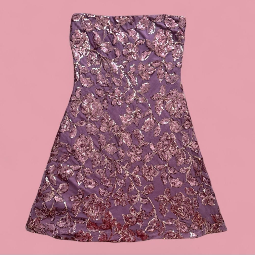 Windsor Mauve Sequin Dress